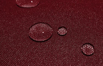Eevelle Meridian Patio Oval Table Set Cover with Marine Grade Fabric - Outdoor Table Cover - Furniture Set Covers for Dining Table - Easy to Install - (25.5"H x 100"L x 82"W, Burgundy)