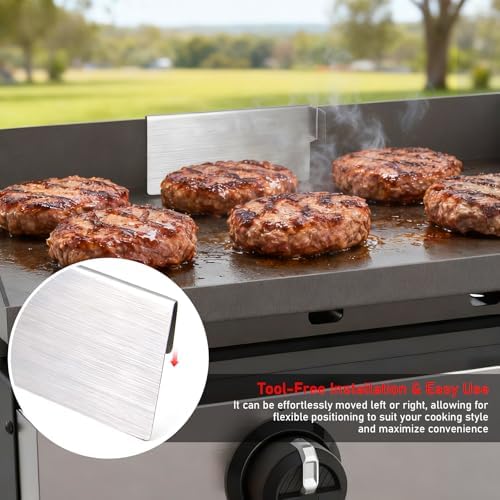 Grease Trap for Blackstone Griddle, Stainless Steel Gate Accessory - Image 3