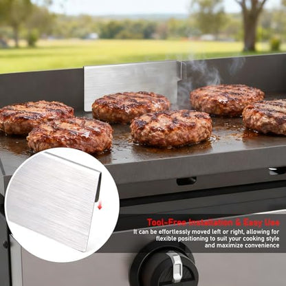 Grease Trap for Blackstone Griddle, Stainless Steel Gate Accessory - Image 3