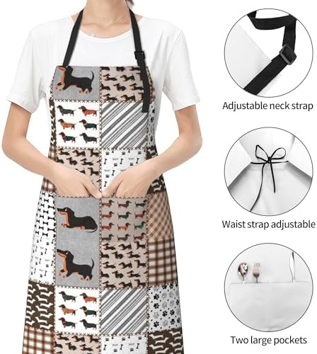 Art Apron with Pocket for Women Men - Image 2