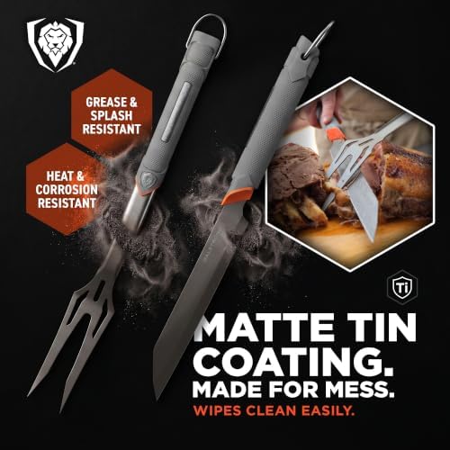 Dalstrong BBQ Knife & Fork Set - Image 4