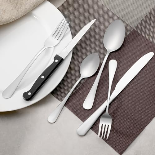36 Piece Dinner Forks Set, Food-Grade Stainless Steel Forks Silverware - Image 5