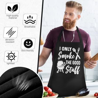 Funny Aprons for Men, Professional Kitchen Cooking Aprons - Image 6