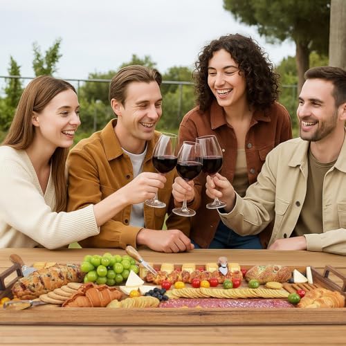 Acacia Wood Large Charcuterie Board 36x12 Inch - Image 6