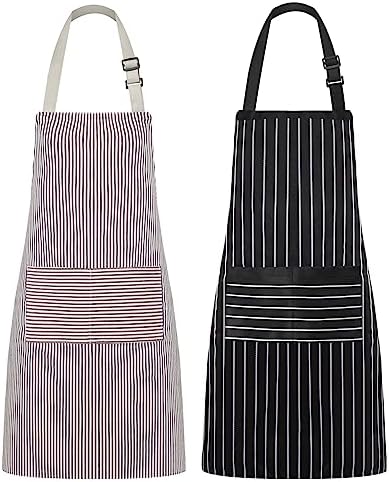 Syntus Apron for Men Women, Adjustable Cooking Kitchen Apron by Syntus