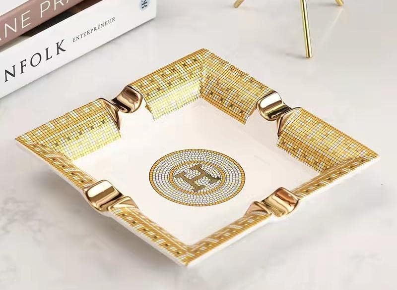 Cigar Ashtray for Indoor or Outdoor Use, Desktop Smoking Ash Tray for Home - Image 3