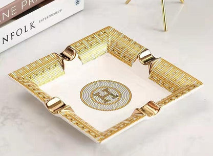 Cigar Ashtray for Indoor or Outdoor Use, Desktop Smoking Ash Tray for Home - Image 3