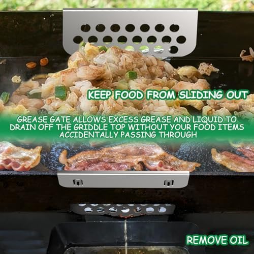 Grilling Grease Gate Blocker for Blackstone Griddle Accessories - Image 4