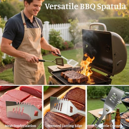 Grill Set, Grill Tools for Outdoor Grill Utensils Set BBQ Accessories - Image 3