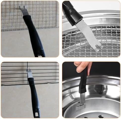 Alasum 6pcs Stainless Steel Grill Grate Lifters and Grippers - Image 7