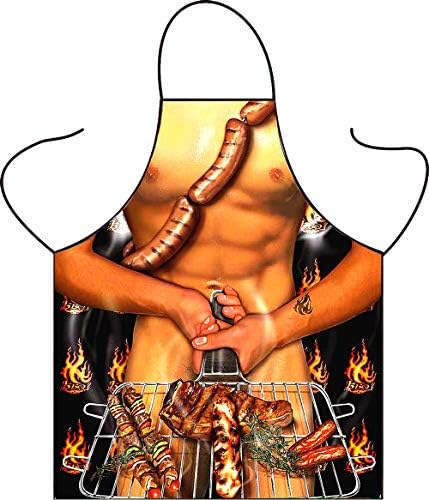 Funny Cute Kitchen Cooking Apron by sloHEXttedLLC