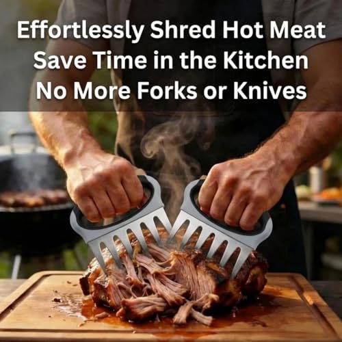 Meat Shredder Claws for Chicken & Pulled Pork Heavy Duty Meat Claws - Image 2