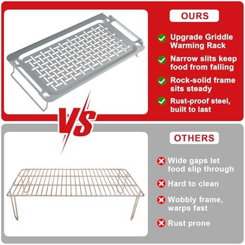 DELSbbq Universal Griddle Warming Rack - Image 5