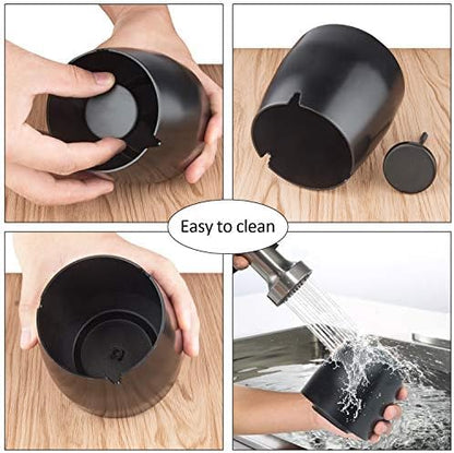 Solid Ashtray with Lid Smell Proof, Smokeless Ashtray - Image 6