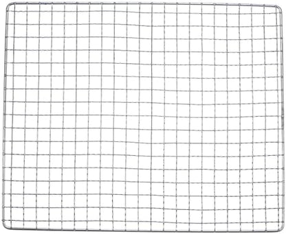 HARFINGTON Square BBQ Grill Net 12.6"x10.2" Stainless Steel Cross Wire Barbecue by HARFINGTON