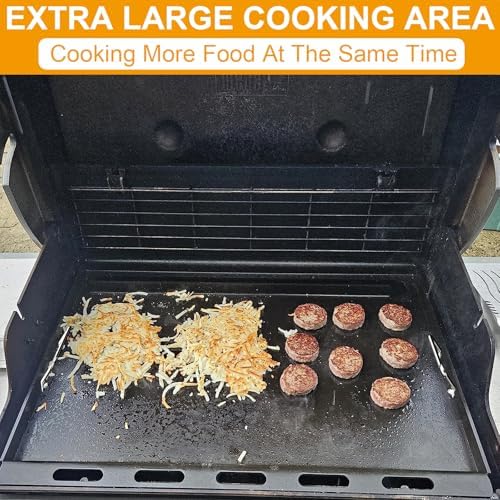 Full Size Griddle for Weber Genesis II 400 Series Nonstick Flat Top Grill Plate - Image 6