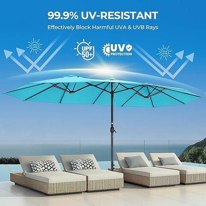 Rectangular Patio Umbrella - Image 4