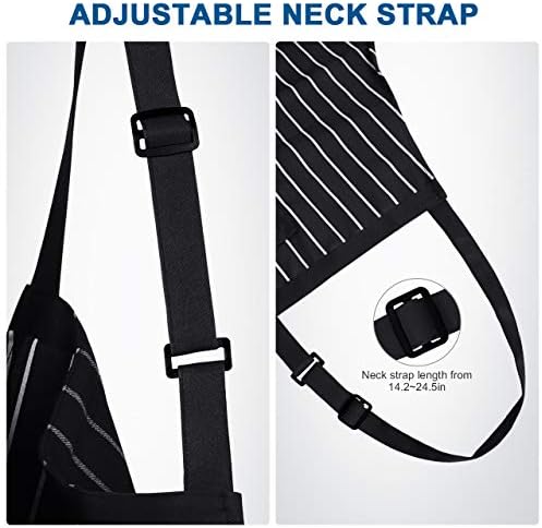 Syntus Apron for Men Women, Adjustable Cooking Kitchen Apron - Image 5