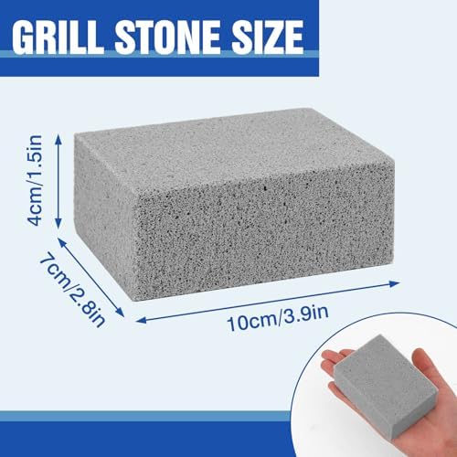 4 Pack Grill Cleaning Bricks Pumice Stone Cleaner Blocks - Image 2