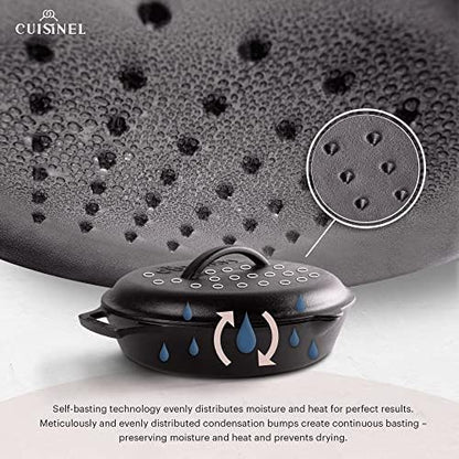 Cast Iron Skillet + Cast Iron Lid Set - Image 4