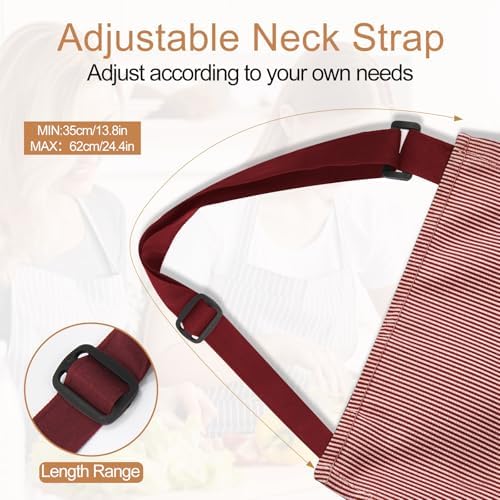 VALOME 2 Pack Kitchen Aprons - Image 4