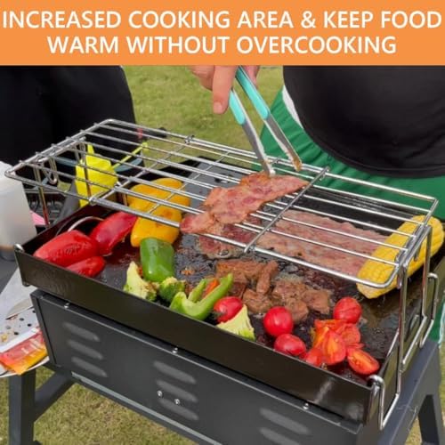 Adjustable Griddle Warming Rack - Image 6