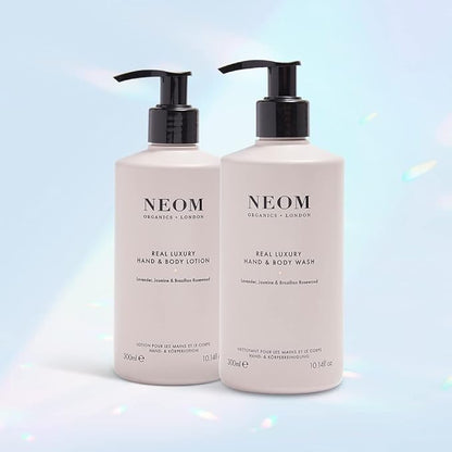 Neom – Real Luxury Hand & Body Wash, 300ml | Lavender, Jasmine & Sandalwood | Gently Cleanse & Soften