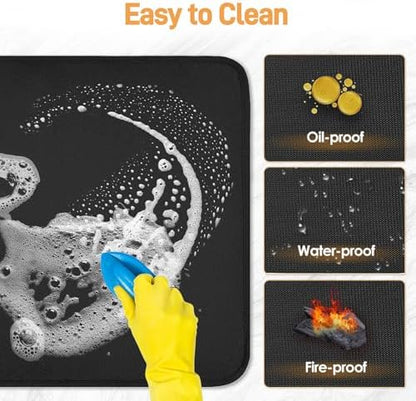Heat Resistant Mats for Countertop fits Tabletop Grill - Image 4