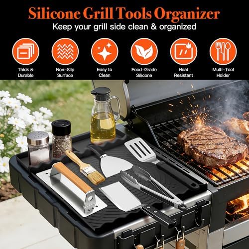 Silicone Grill Mat for Blackstone Griddle Accessories - Image 5