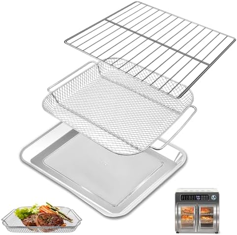 GWY Baking Tray Basket Wire Rack Set by GWY
