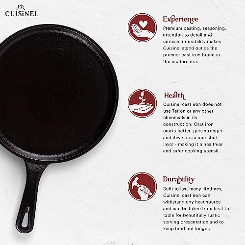 Cast Iron Round Griddle - Image 2