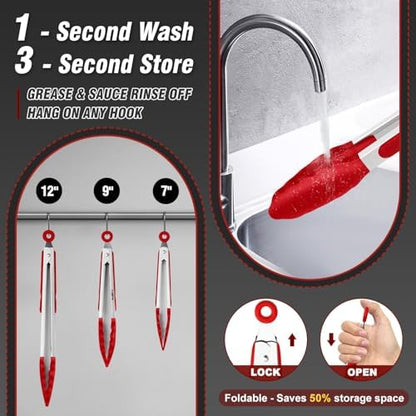 Walfos Kitchen Tongs - Image 4