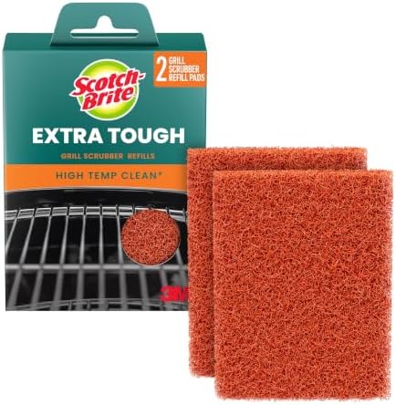 Scotch-Brite Extra Tough Grill Scrubber Refills 2 Pack by Scotch-Brite
