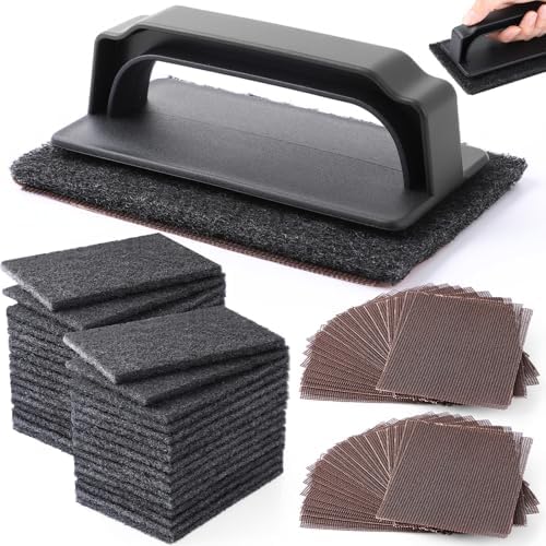 Reallnaive 62 Pcs Griddle Cleaning Kit by Reallnaive