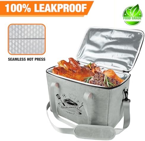 BBQ Blanket for Resting Meat, Reusable BBQ Resting Bag for Meat, Meat Brisket - Image 3
