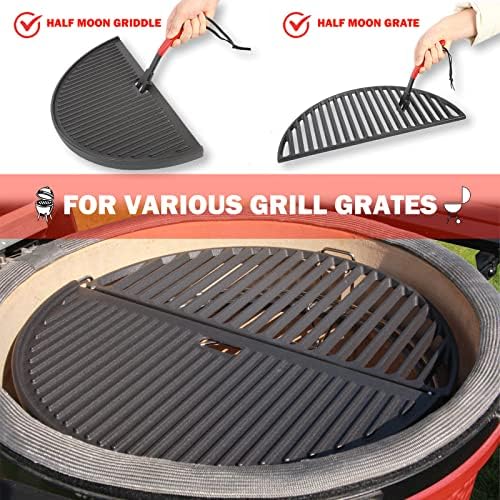 Cast Iron Grill Grate Lifter, Grid Lifter Gripper - Image 3