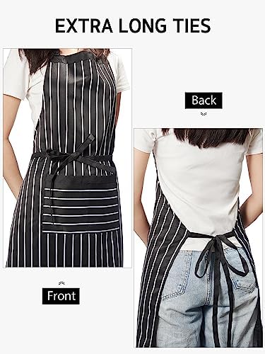 Syntus Apron for Men Women, Adjustable Cooking Kitchen Apron - Image 5