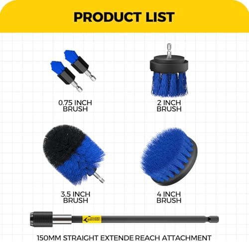 Holikme 6Pc Drill Brush Set - Image 7
