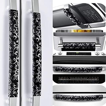 Volecy Refrigerator Door Handle Covers, Velvet Non-Slip Adjustable Handle by VOLECY