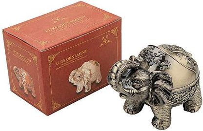 LAUYOO Metal Elephant Ashtray - Image 6