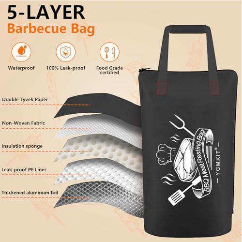 BBQ Blanket for Resting Meat, Barbecue Blanket for Resting Meat, 21 Inch BBQ - Image 6