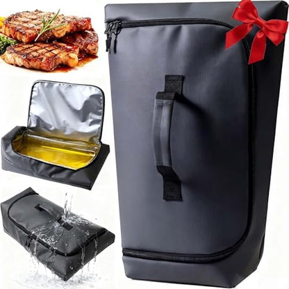 BBQ Blanket for Resting Meat, 270° Open, Leakproof Meat Resting Bag by SCAUSY