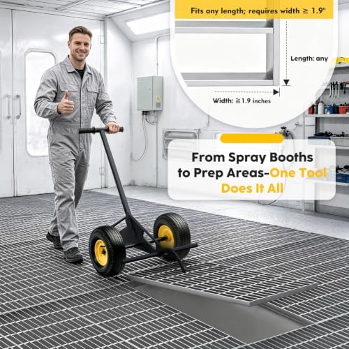 Heavy Duty Grate Lifter Trolley - Image 2