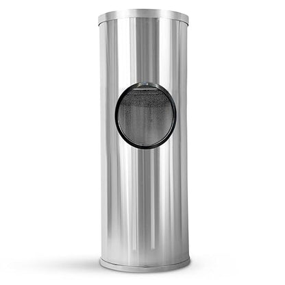 Zoom Wipes Stainless Steel Wipes Dispenser with Built-in Trash Bin – 36" Floor Stand Wipes Holder for Gyms, Offices, Homes – Sanitizing & Disinfecting Station, Commercial Grade & Rustproof.