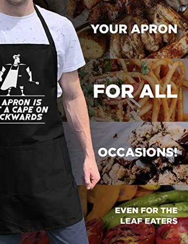 ApronMen - Funny Apron For Men - BBQ Gifts for Men & Unique Gifts for Fathers - - Image 5