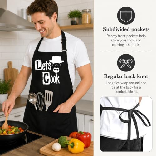 Funny BBQ Apron - Image 4