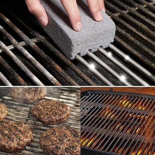 3 Pack Grill Cleaning Stone Brick Block Magic Pumice Stone - Image 6
