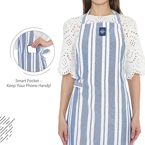 Encasa XO Cotton Kitchen Aprons - Image 5
