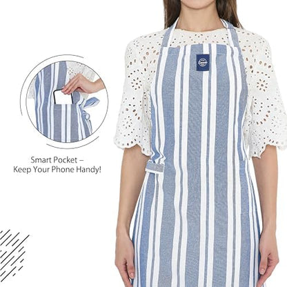 Encasa XO Cotton Kitchen Aprons - Image 5