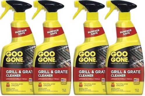 Goo Gone Grill and Grate Cleaner Spray Cleans and Degreases BBQ Cooking Grates by GooGone